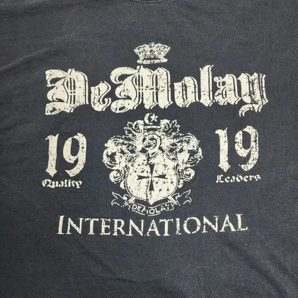 DeMolay International 1919 Freemason Shirt Masonic Men's Size XL - Picture 4 of 7